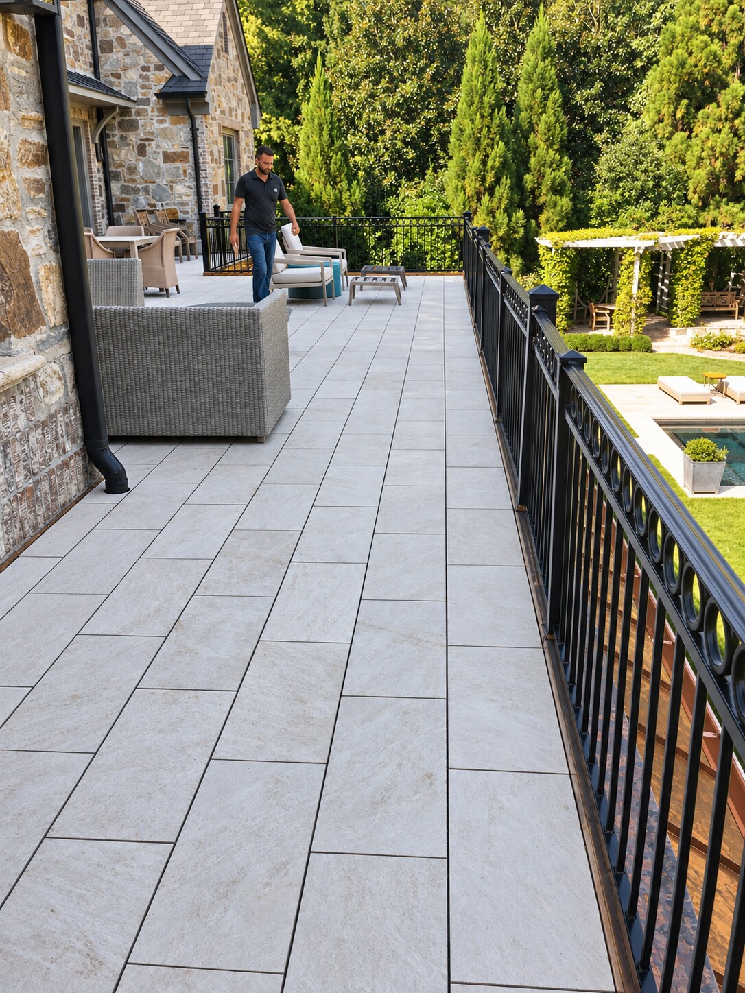 New Grand Balcony — South Park, Charlotte — J. Adam Builders project