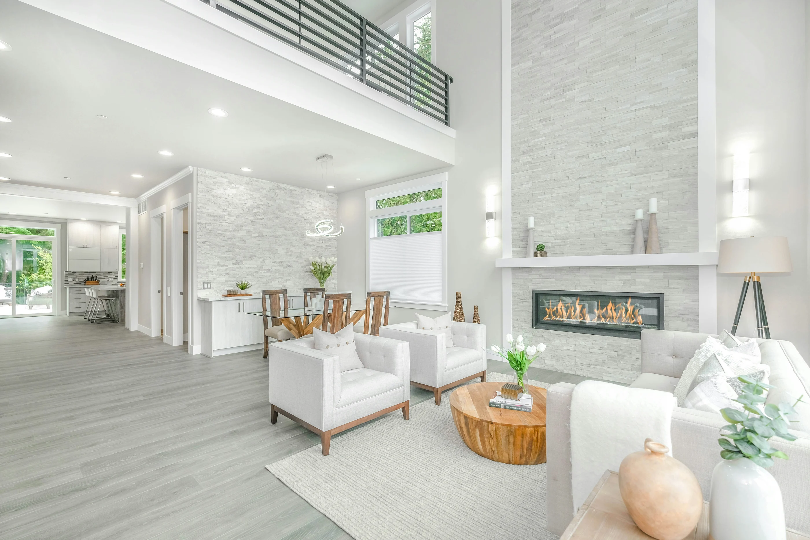 Refined light-filled residential interior